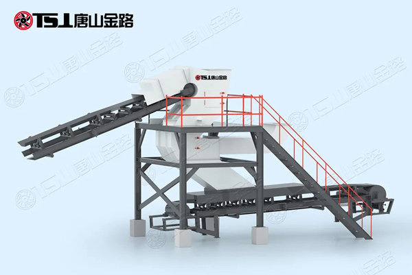 唐山金路機制砂選粉機，解決機制砂含粉量問題